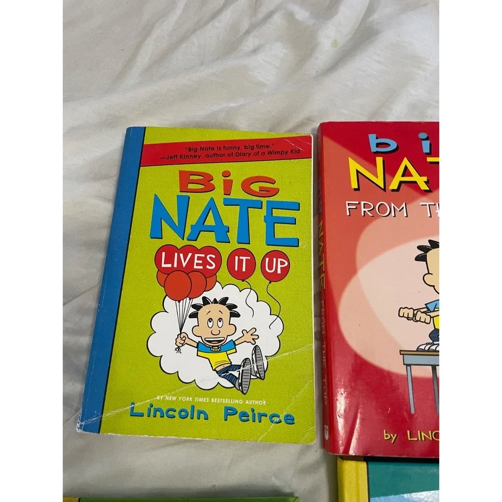 Big‎ Nate Book Series: lives it up , from the top,fun blaster, on a roll